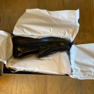 Prada Black Leather Loafers